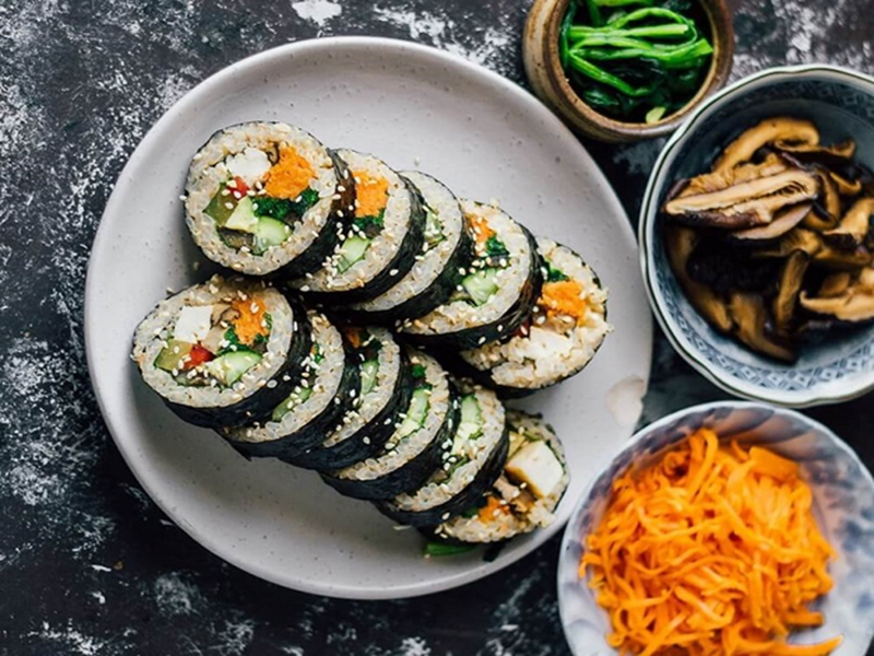 Mách bạn cách làm sushi Hàn Quốc ngon khó cưỡng