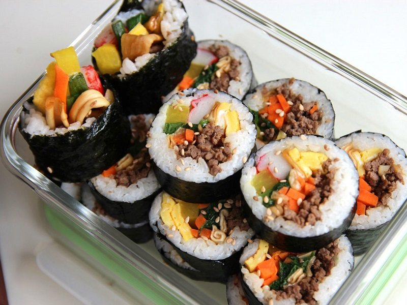 Các loại Kimbap Hàn Quốc ngon được yêu thích nhất