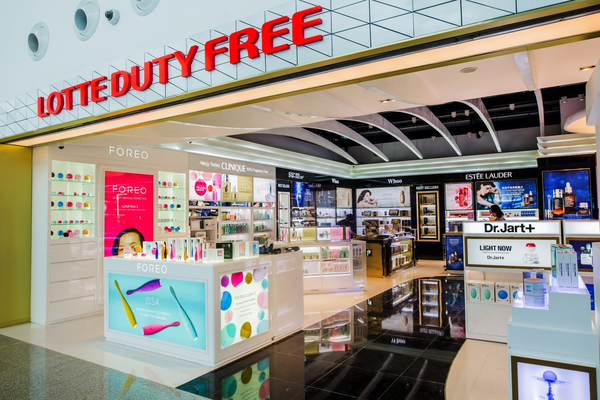 Sức hút của cửa hàng duty free Lotte Hàn Quốc