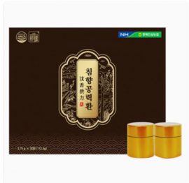 An Cung Ngưu Hoàng Hoàn Nonghyup Chimhyang Hàn Quốc hộp đỏ 30 Viên