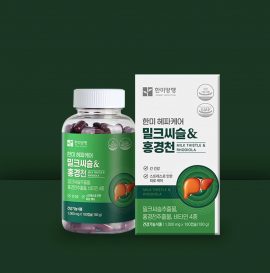 Viên uống hỗ trợ chức năng gan, giảm mệt mỏi Hanmi Hepacare Milk Thistle & Rhodiola 1000mg x 180 viên