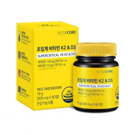 Viên uống hỗ trợ xương chắc khỏe và tim mạch Nutricore Vitamin K2 + D3, 60 viên