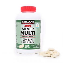 Viên uống bổ sung vitamin & khoáng chất KIRKLAND Sliver Multi Vitamin & Mineral 1,465mg x 430
