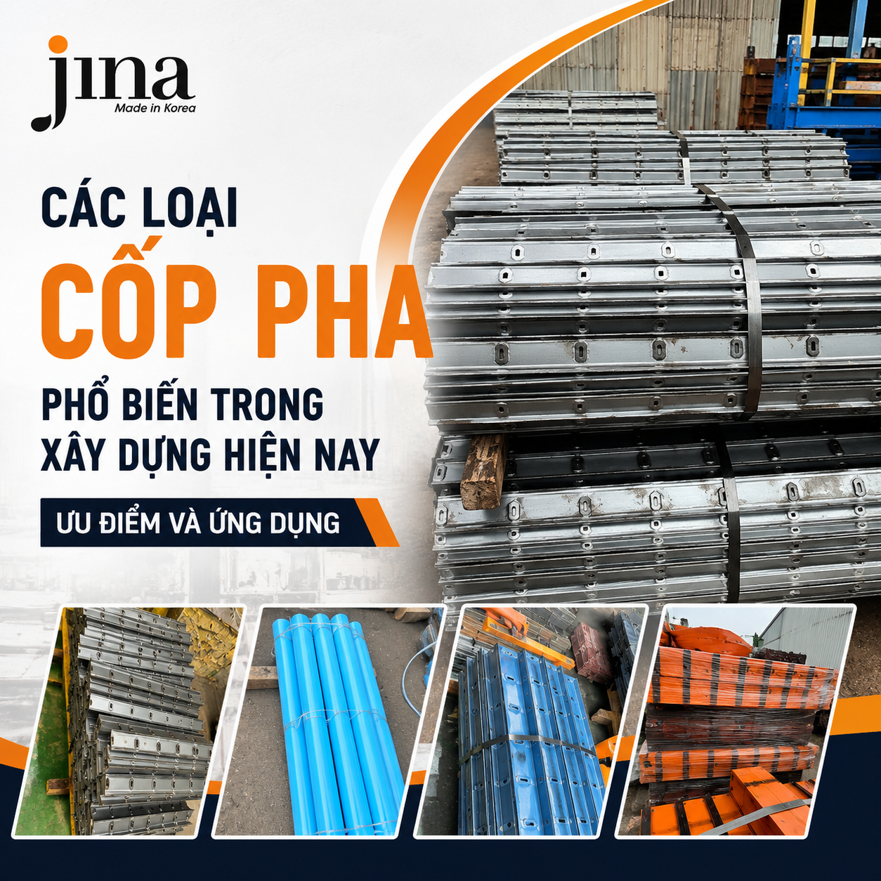 Các Loại Cốp Pha Phổ Biến Trong Xây Dựng Hiện Nay: Ưu Điểm, Nhược Điểm Và Ứng Dụng