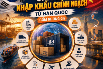 Chi Phí Nhập Khẩu Chính Ngạch Từ Hàn Quốc Gồm Những Gì?