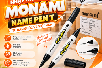 Nhập Khẩu Bút Monami Name Pen T Từ Hàn Quốc Về Việt Nam